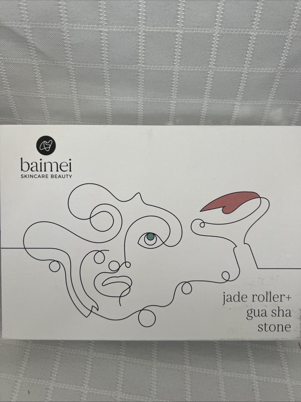 Baimei skincare beauty  Jade roller + Gua Sha stone – NIB
