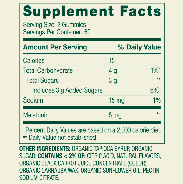 Spring Valley Melatonin Gummies 5 mg Strawberry Sleep Support 180 Count