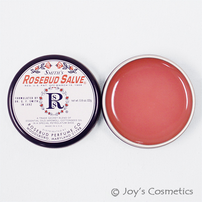 1 ROSEBUD Smith’s Rosebud Salve Lip Balm Tin 0.8 oz “RB – RS” *Joy’s cosmetics*