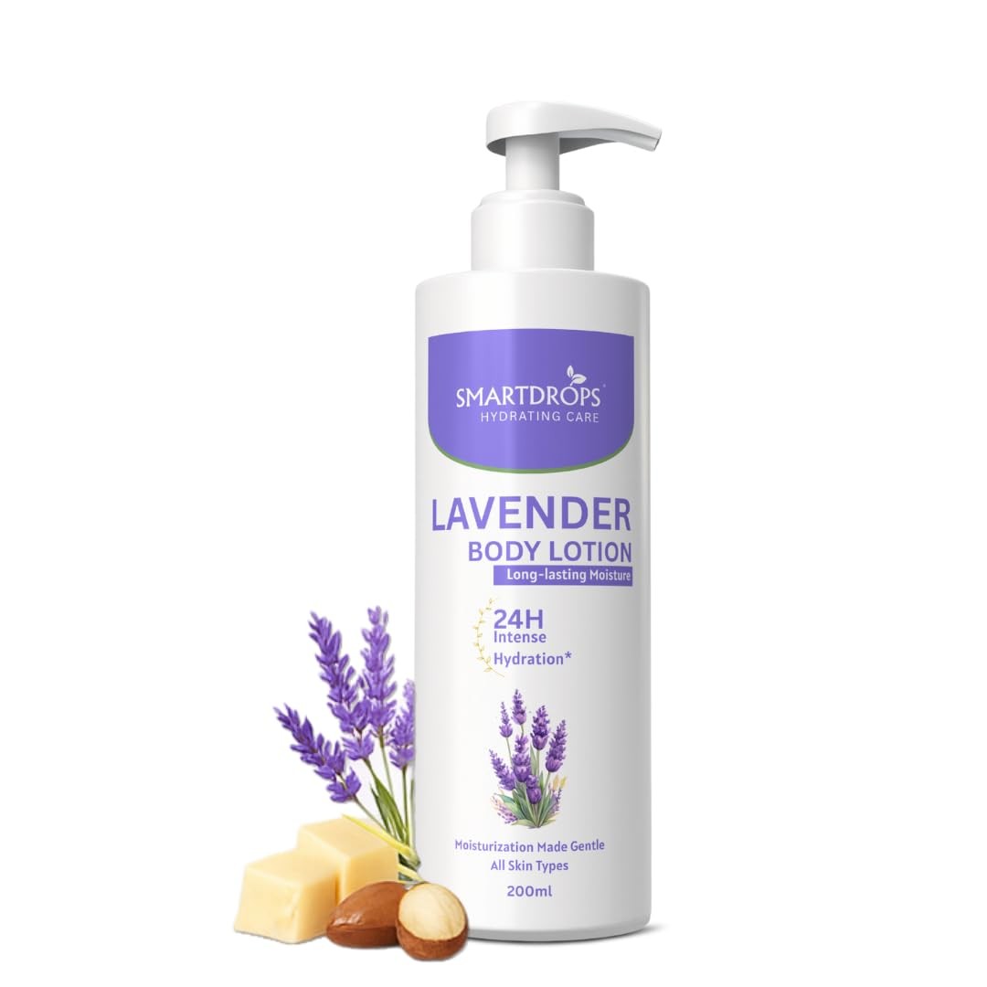 Smartdrops Lavender Body Lotion For All Skin Types 200ml