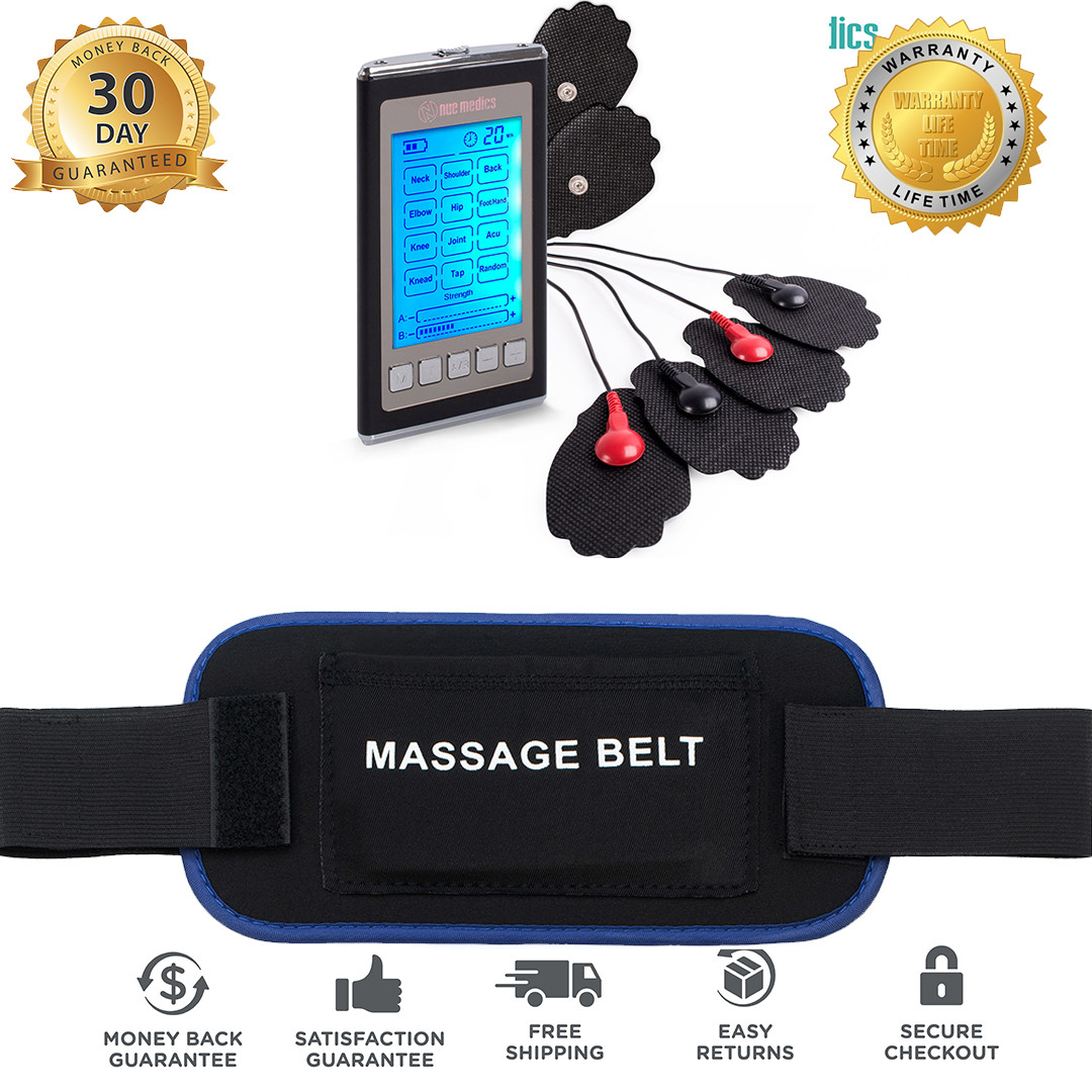 Tens Unit Muscle Stimulator Portabable Pain Relief Electro Therapy Massager