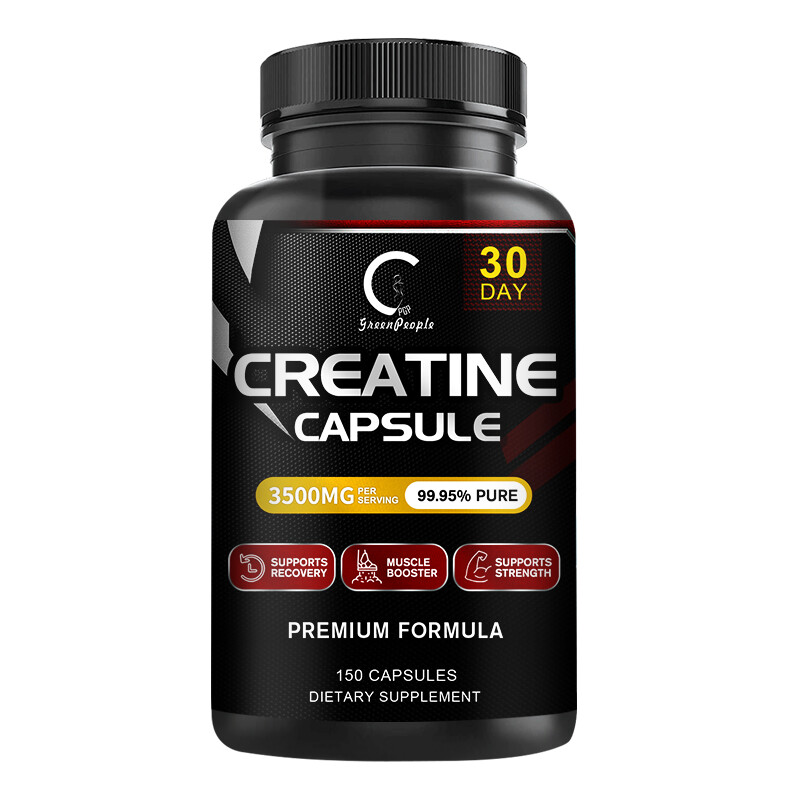 2Pack GPGP Creatine Monohydrate Capsules – Bodybuilding Muscle Growth – 90 Pills