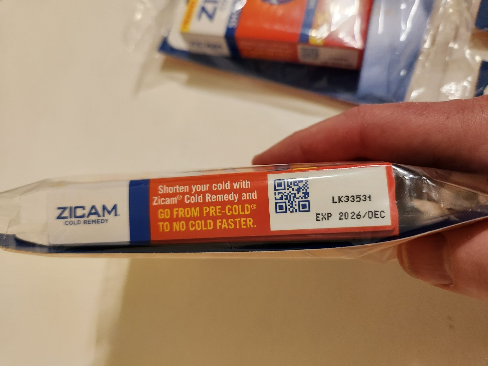 Zicam RapidMelts Cold Remedy Dissolving Tablets, Citrus, 25 Ct Exp Dec/2026