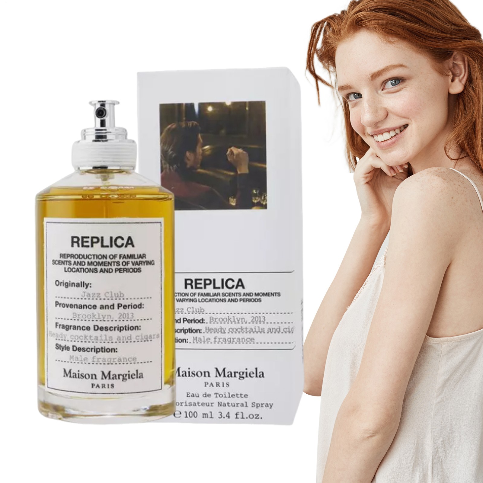 Maison Margiela Replica Jazz Club 3.4oz EDT Cologne for Men New in Sealed Box
