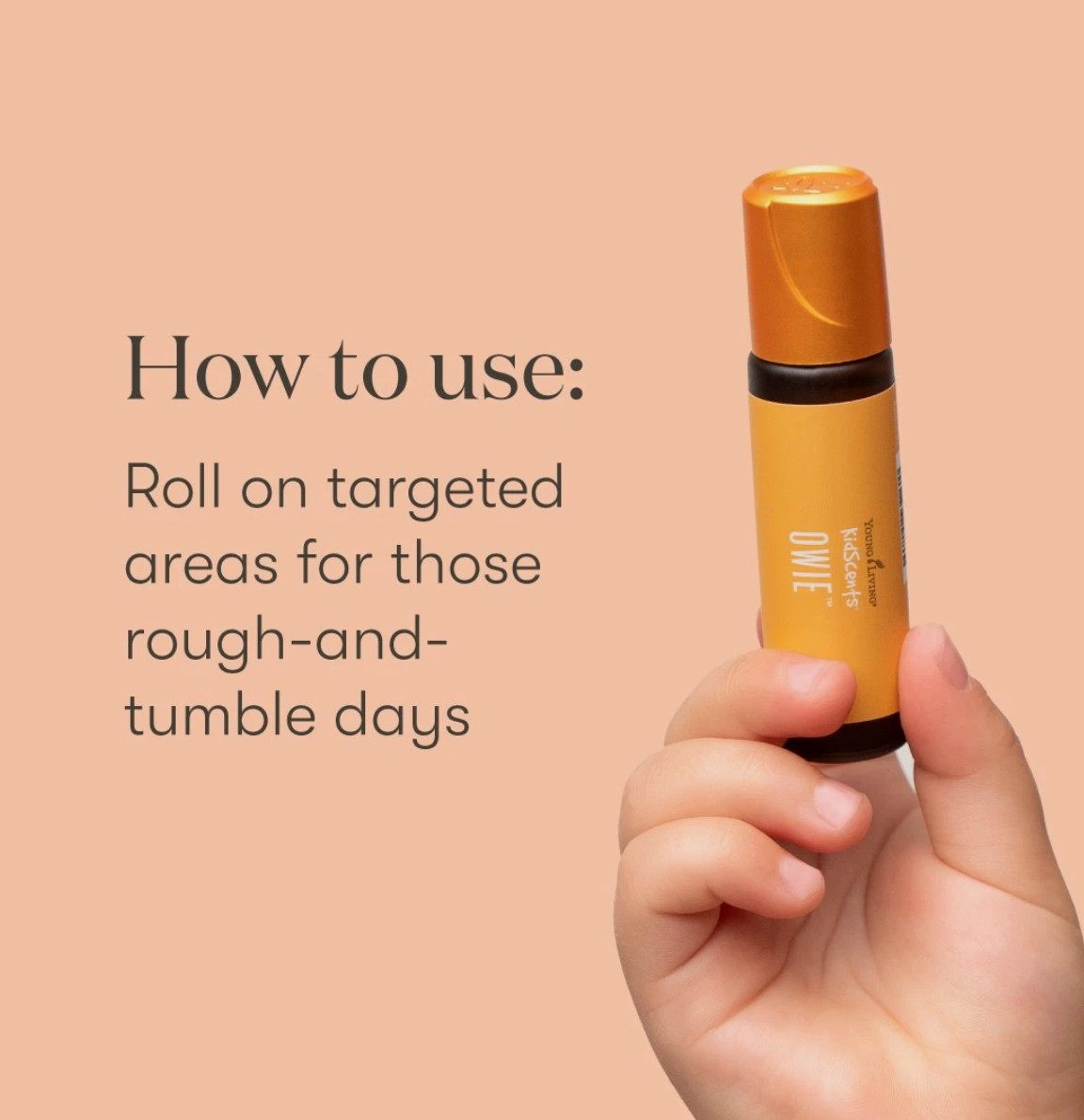 1PCs Young Living Blends & Roll-ons KidScents Owie Roll-On 10ml – FREE SHIPPING