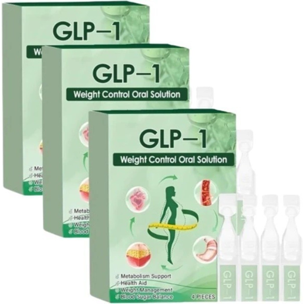 GPL-1, 3PCS New Weight Loss Drops – Natural Metabolism Booste（12pcs）
