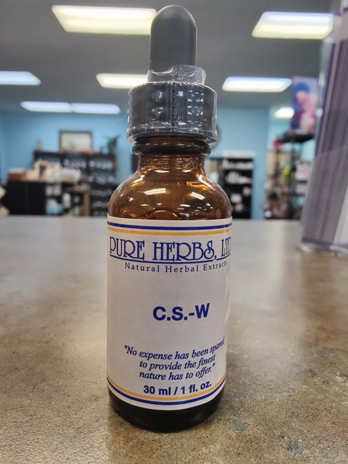 CS-W Herbal Extract Pure Herbs 1 fl oz. Liquid (Circulatory System)