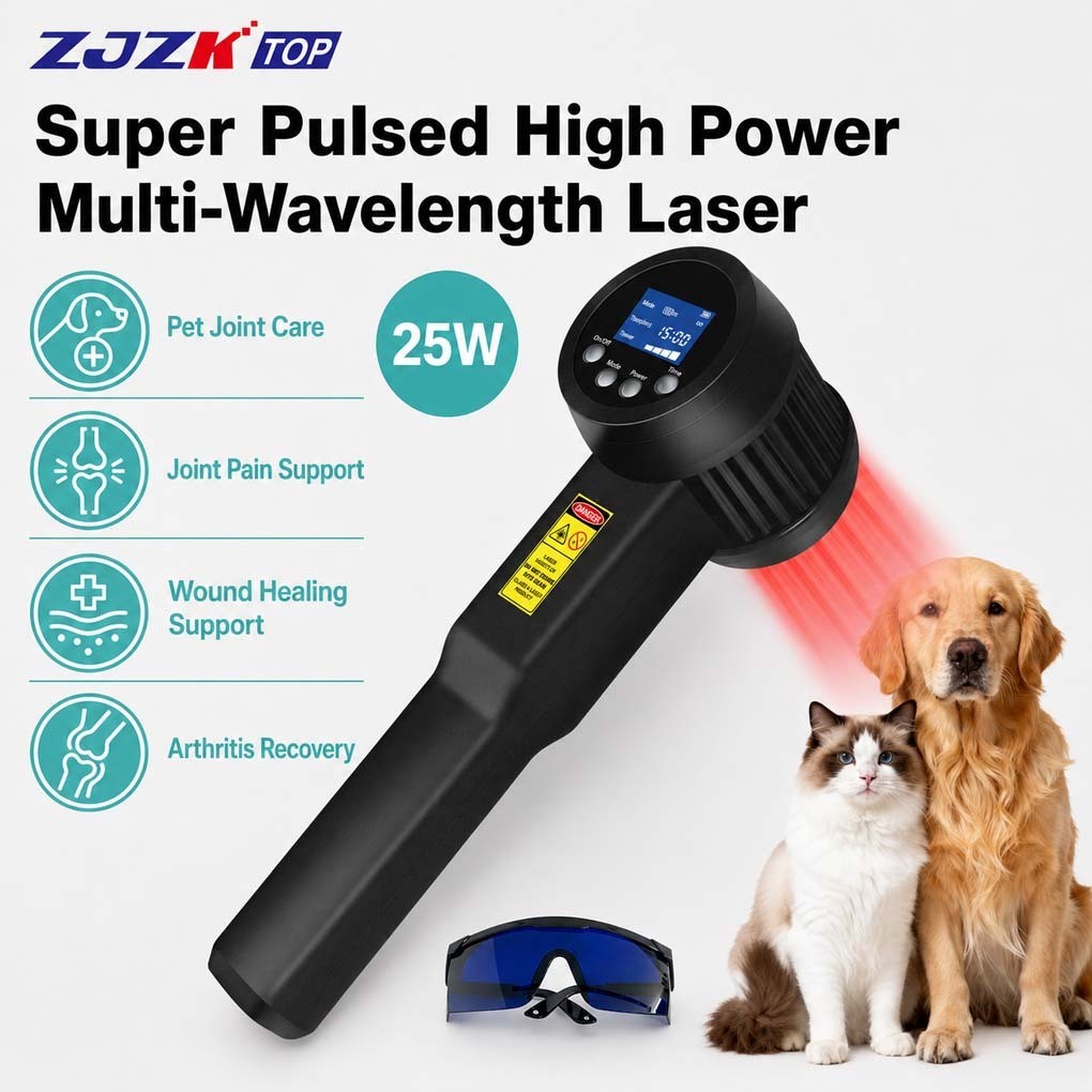 25W Class IV Laser Therapy 660nm 808nm 905nm for Pain Relief and Inflammation