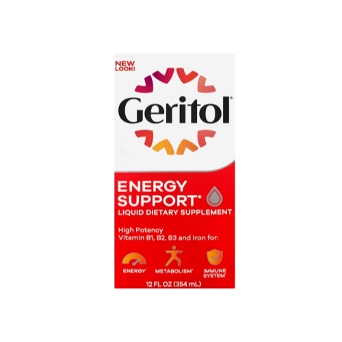 Geritol Liquid High Potency Vitamin & Iron Supplement 12Oz Each