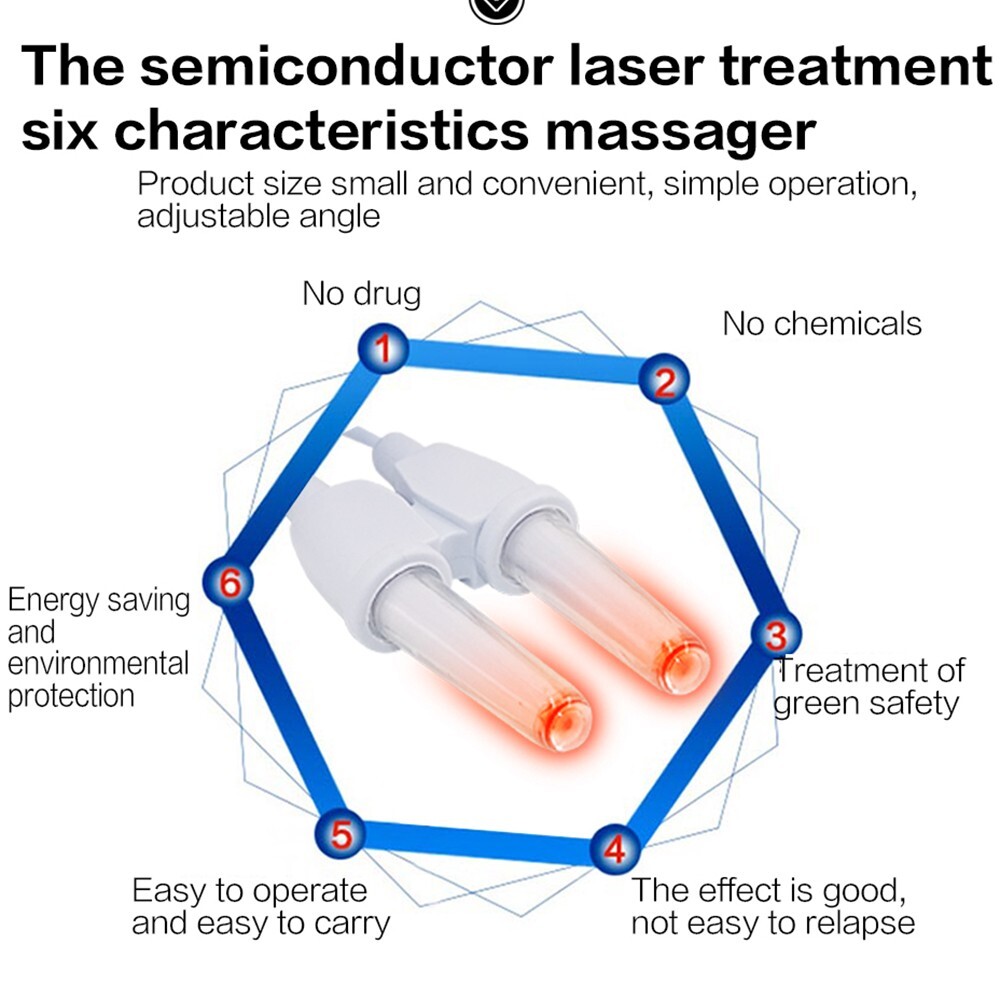 Low Frequency Laser Nose Rhinitis Relief Treatment Machine Sinusitis Nose Cure