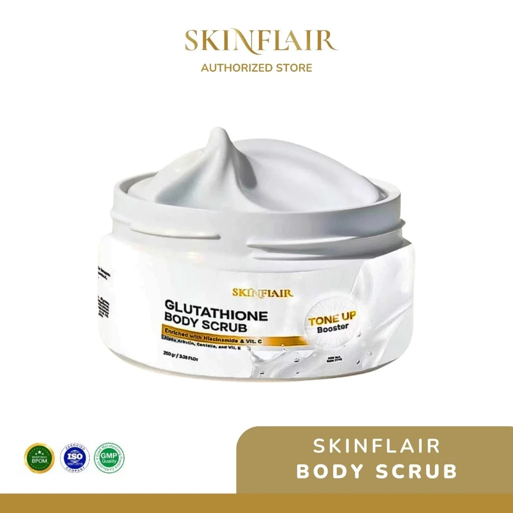 SKINFLAIR Body Scrub Tone Up Smooth Moisturizer 250g