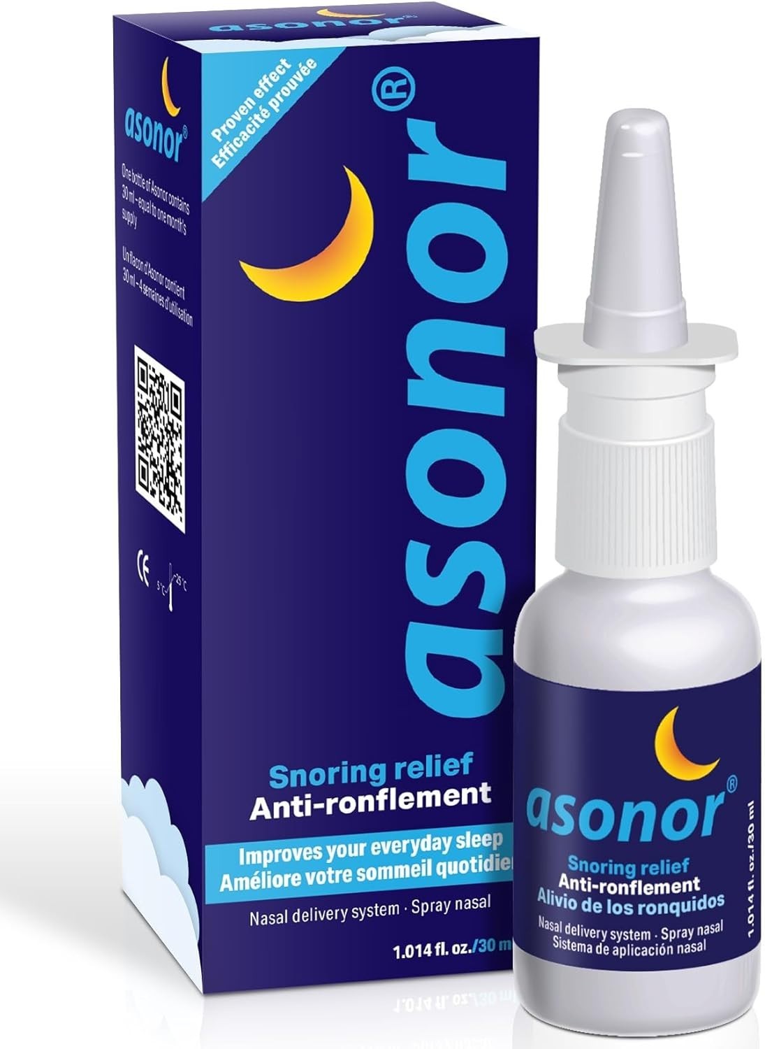 SilentNight Nasal Spray – Fast-Acting Natural Snore Relief