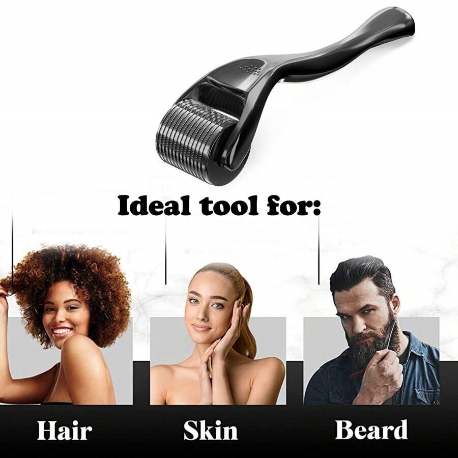 DERMA ROLLER 540 Titanium Micro Needle Facial Skin Roller Cellulite Hair Growth