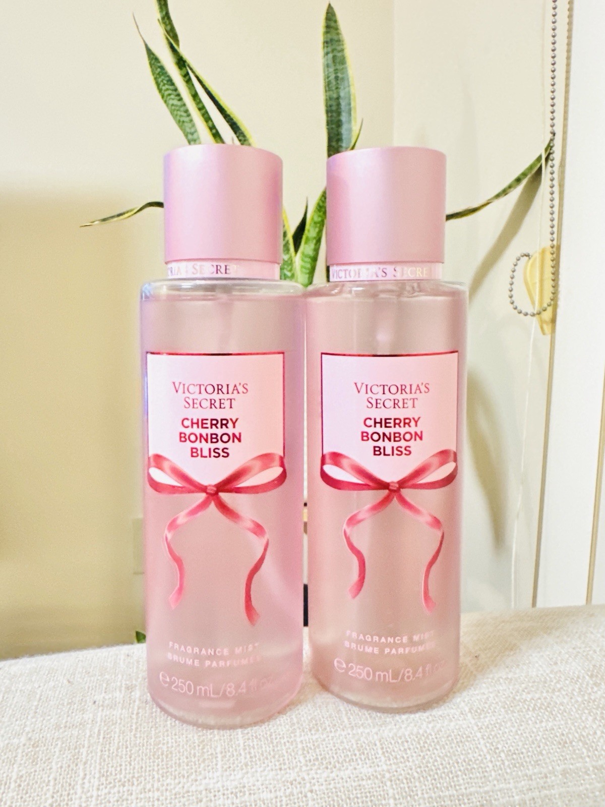 VICTORIA’S SECRET CHERRY BONBON BLISS FRAGRANCE MIST PACK OF 2 NEW 8 fl oz