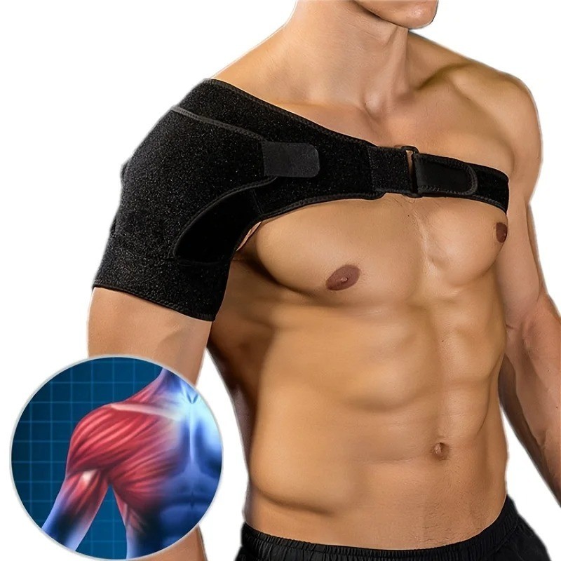 Shoulder Brace Support Compression Sleeve Torn Rotator Cuff AC Joint Pain Relief