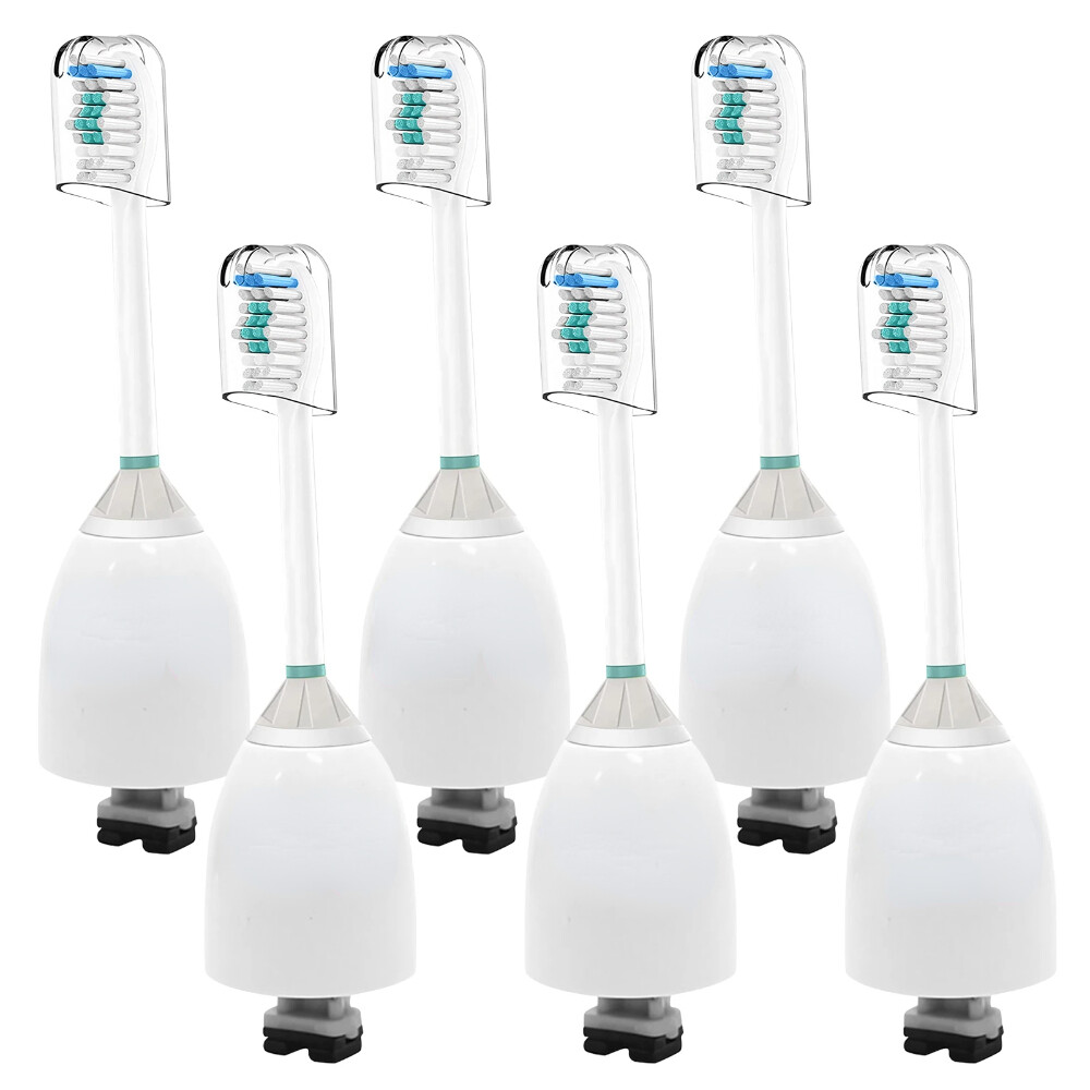 6 pack Electric Toothbrush Replacement Head for Philips Sonicare E Series HX7022