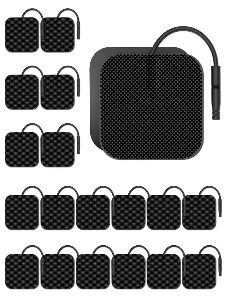 TENS Electrode Pads Self Adhesive Reusable 20Pcs BHK Compatible TENS 7000 3000