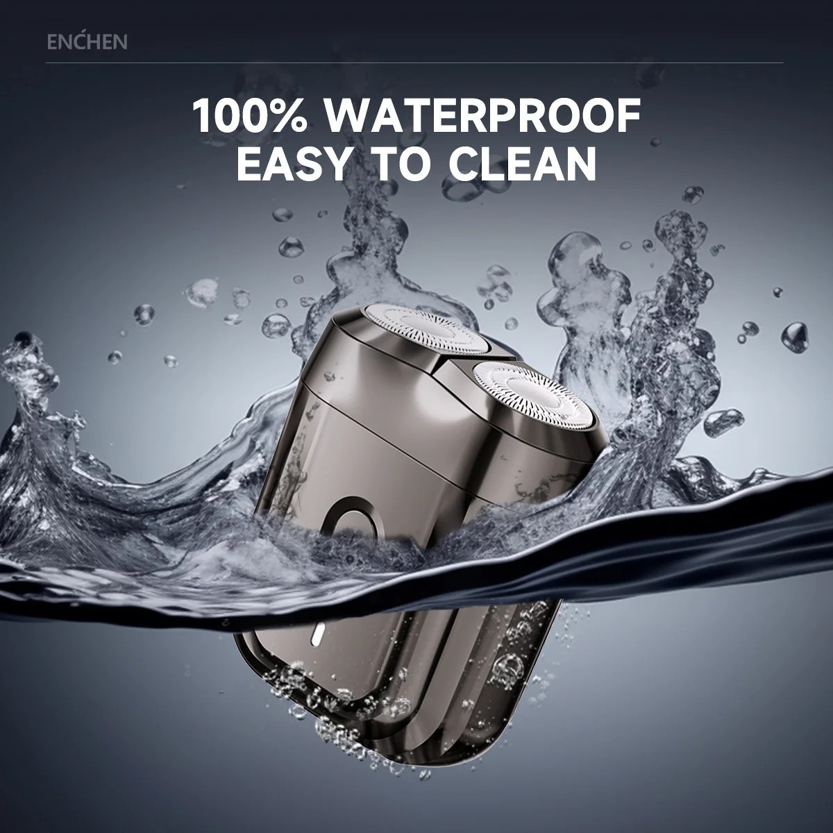 Mini6 2-Direction Flex Heads Electirc Shaver 100% Waterproof up to 60-Min of Cor
