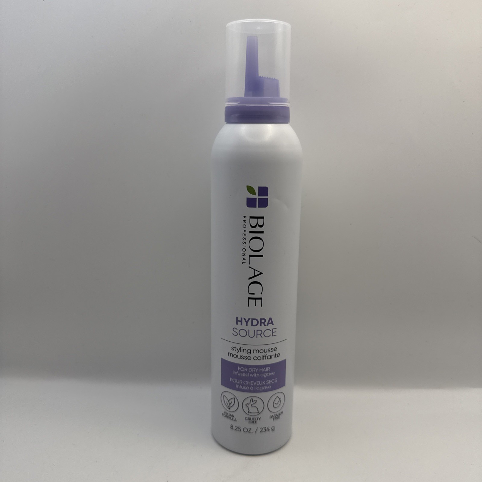 MATRIX BIOLAGE HYDRASOURCE STYLING MOUSSE 8.25oz new