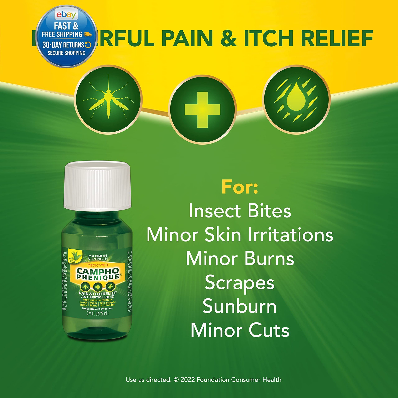 Maximum Strength Antiseptic 0.75 Fl Oz (Pack of 1), Green