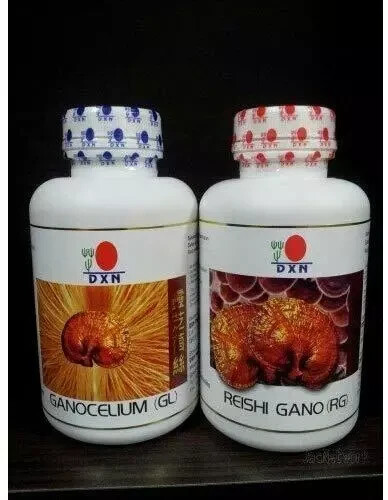 DXN Reishi Gano And Ganocelium Capsules – Rg & Gl (360 + 360 Capsules) long EXP