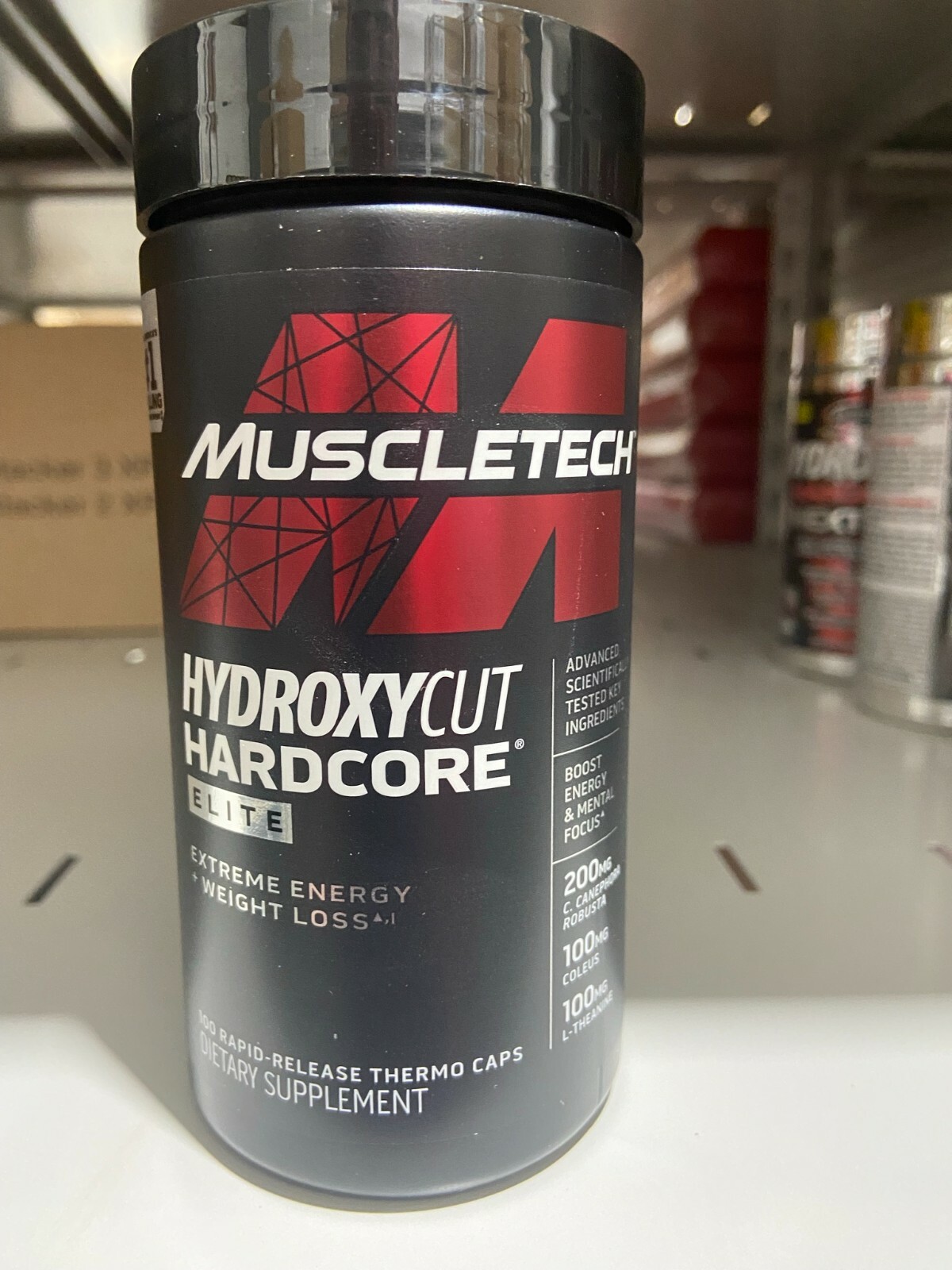 MuscleTech Hydroxycut Hardcore Elite 100ct New/Sealed Fast Shipping