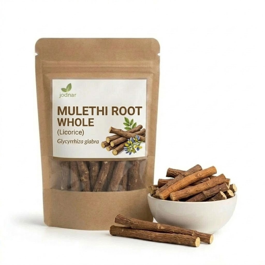 Jodnar Whole Mulethi Root Licorice Sticks Natural Yashtimadhu Glycyrrhiza Glabra