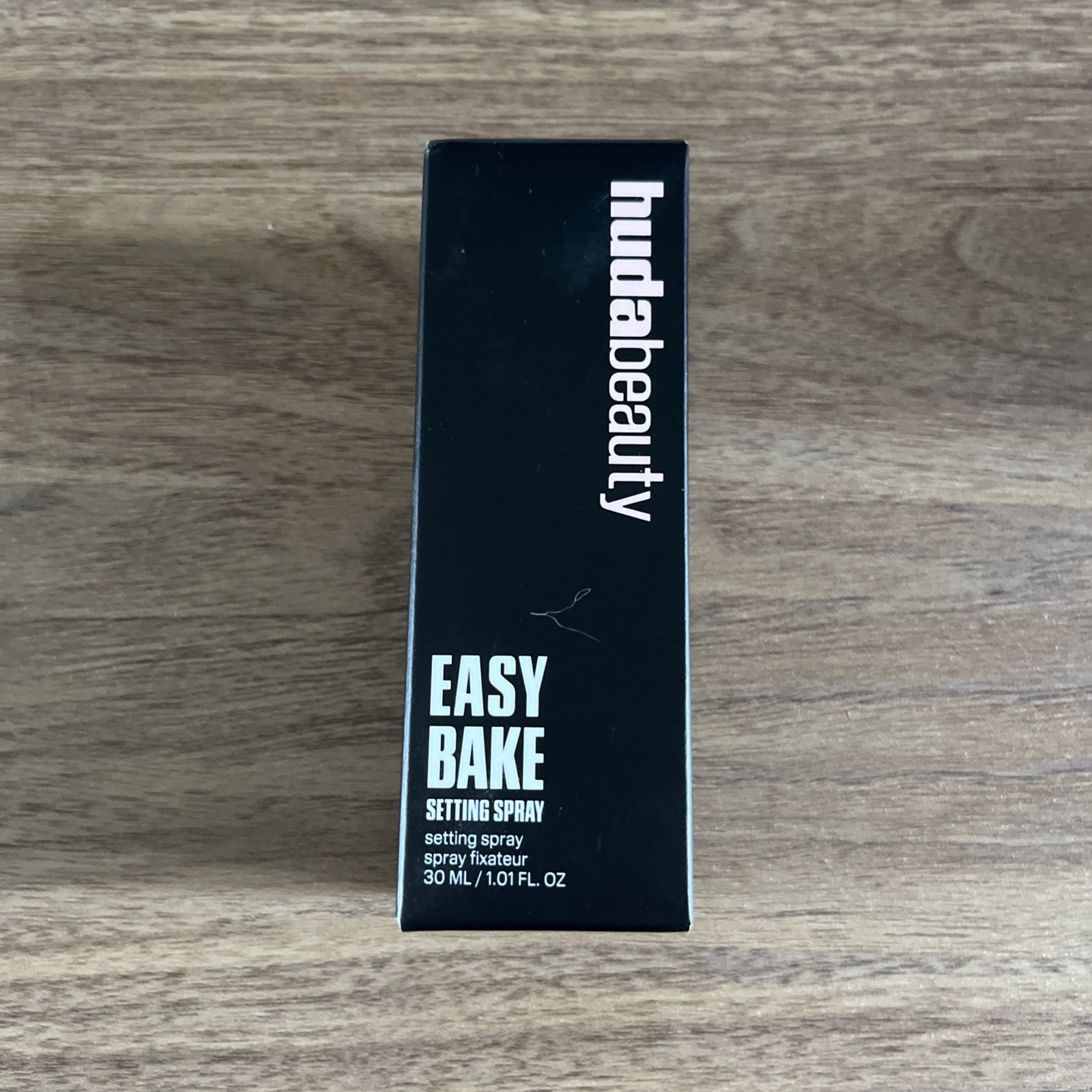 Huda beauty easy bake setting spray travel size new in box 1.01oz