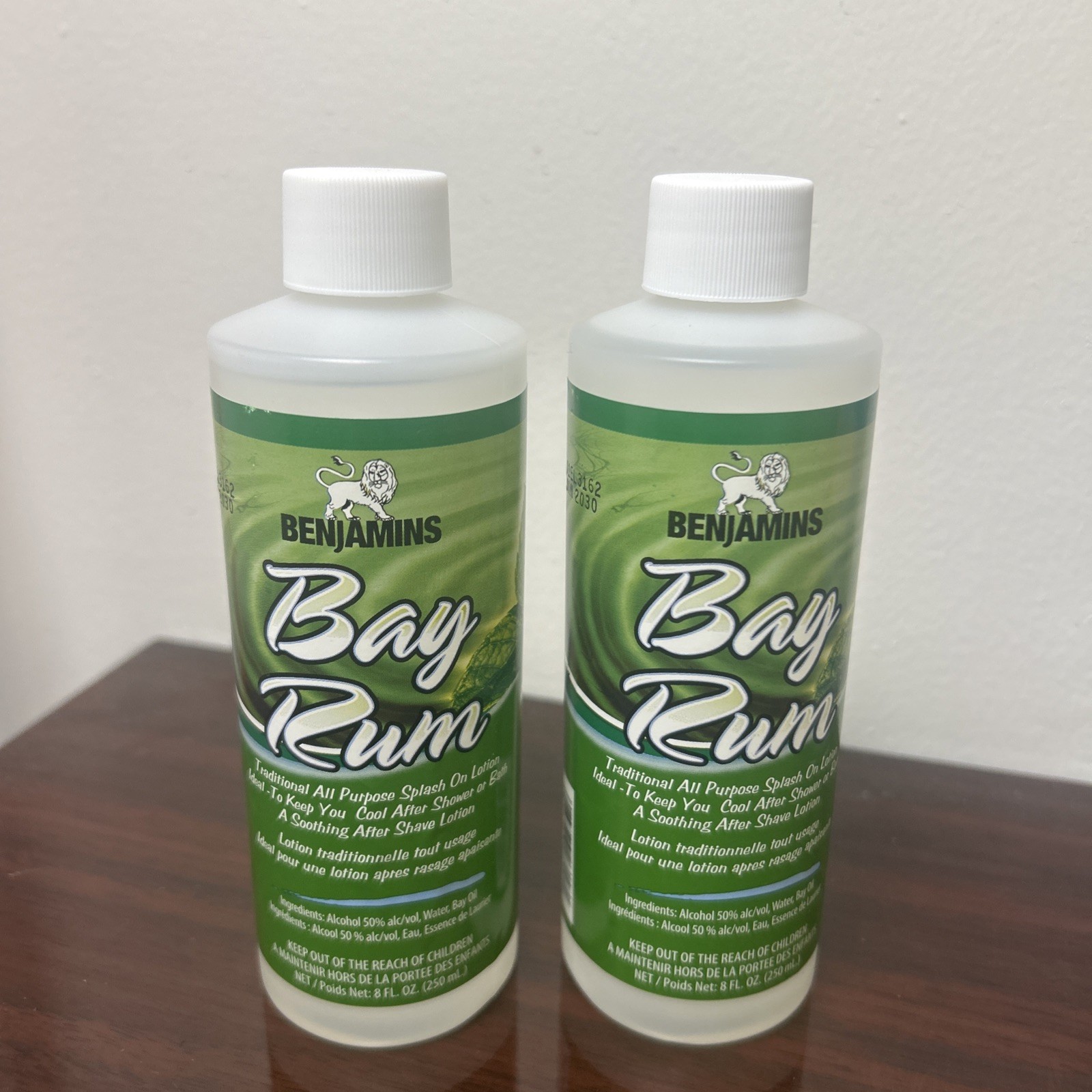 Benjamins Bay Rum, 250 ml 8 fl oz. PACK OF 2!! GREAT DEAL!!
