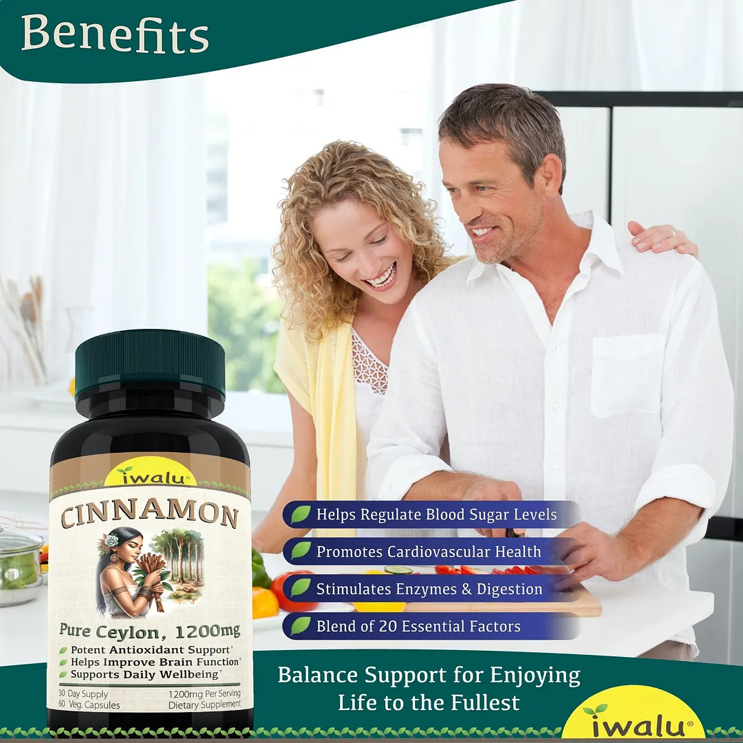 Cinnamon Tablets | Best Supplement Capsule Pill Men Women FREE SHIP