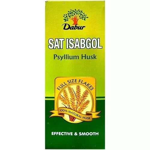 PACK OF 2 Dabur Sat Isabgol Effective Relief From Constipation, 180 g FREE SHIP