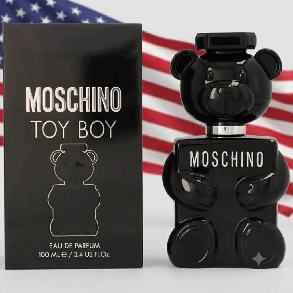 Moschino Toy Boy 3.4 oz / 100ml EDP Spray Men Cologne New In Box Black Teddy Bea