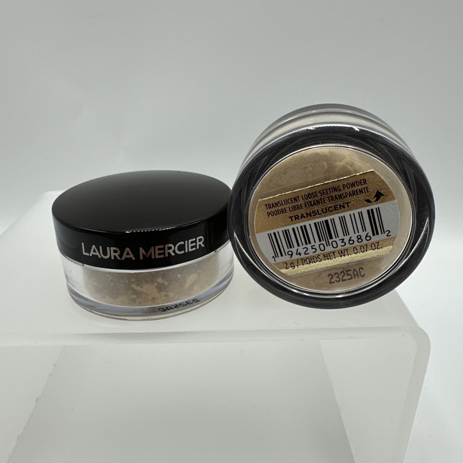 Laura Mercier Translucent Loose Setting Powder 0.07oz 2g TRAVEL Mini SIZE sealed