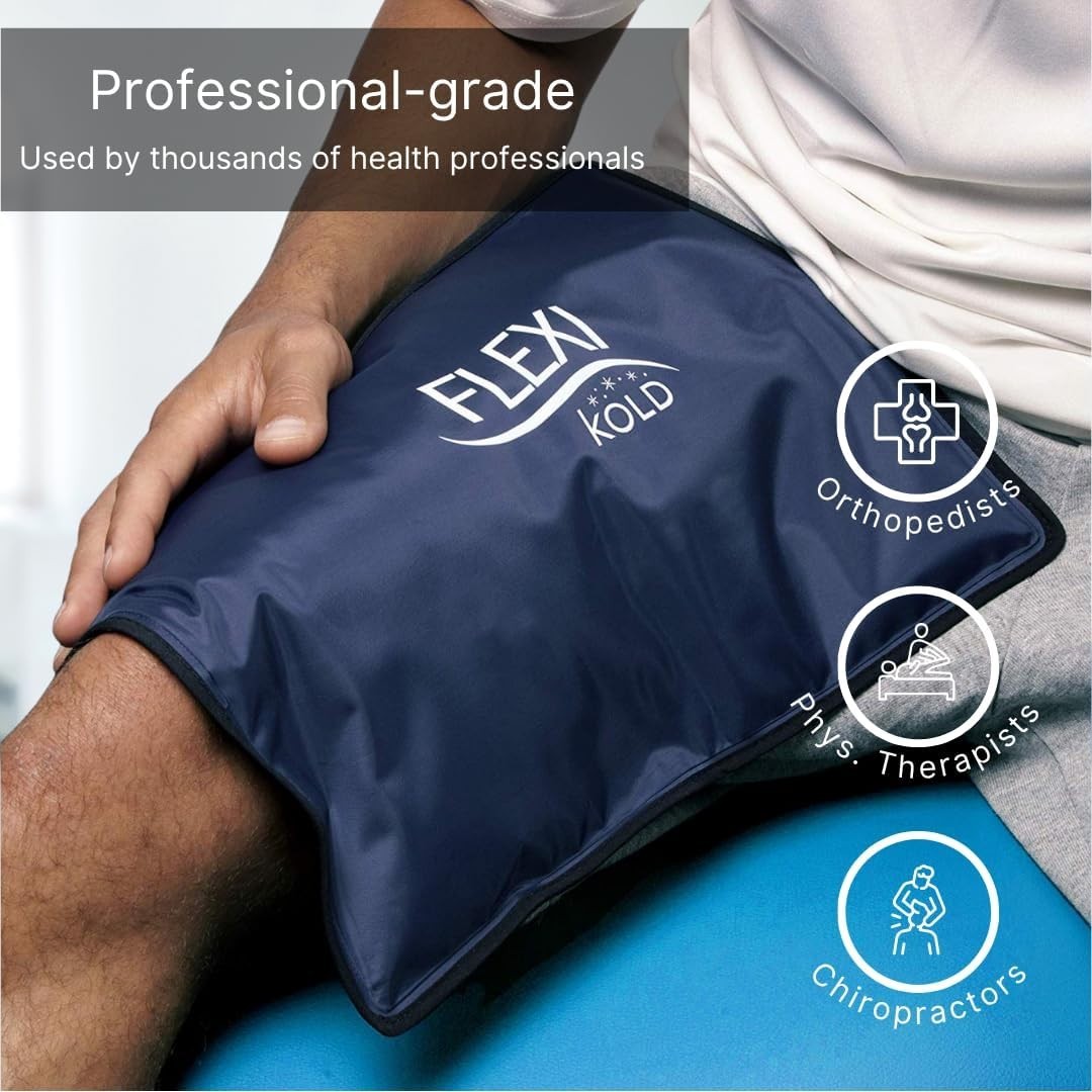 Durable Reusable Ice Pack for Back, Knee, and Shoulder – Flexible and Effective