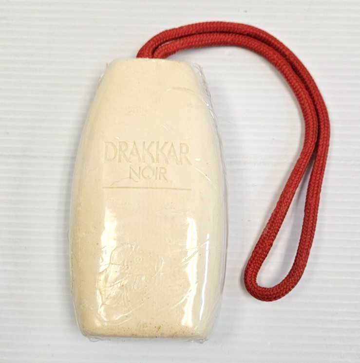 Drakkar Noir Soap-on-a-Rope 5.3 oz Guy Laroche *soap only, still factory plastic