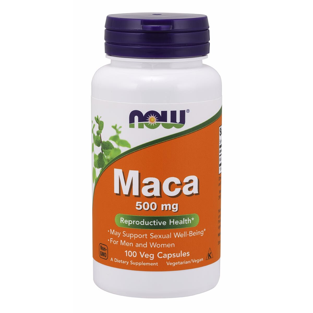 NOW FOODS Maca 500 mg – 100 Veg Capsules
