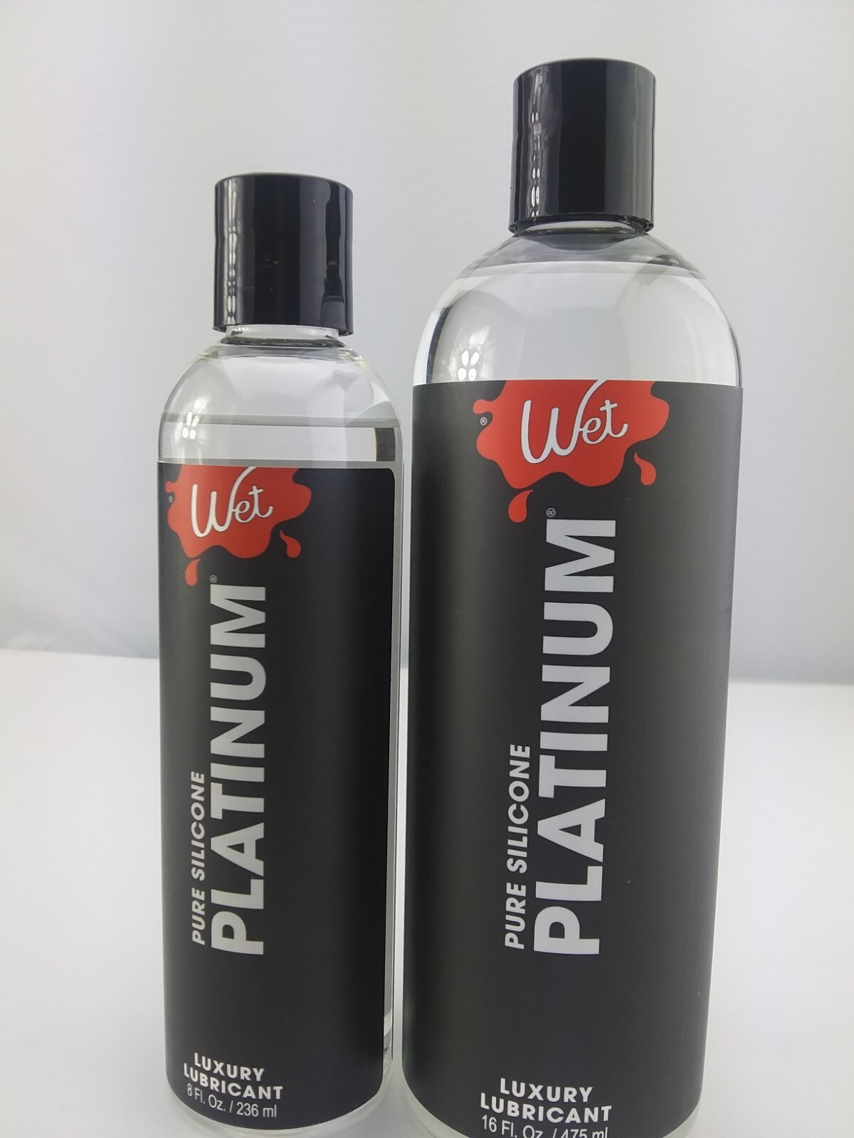Wet Platinum Silicone Based Lube Personal Lubricant – Choose Size 8oz / 16oz