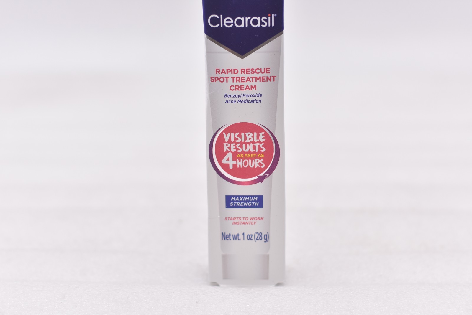 Clearasil Maximum Strength Rapid Rescue Spot Treatment Cream 1oz Exp: 07/26