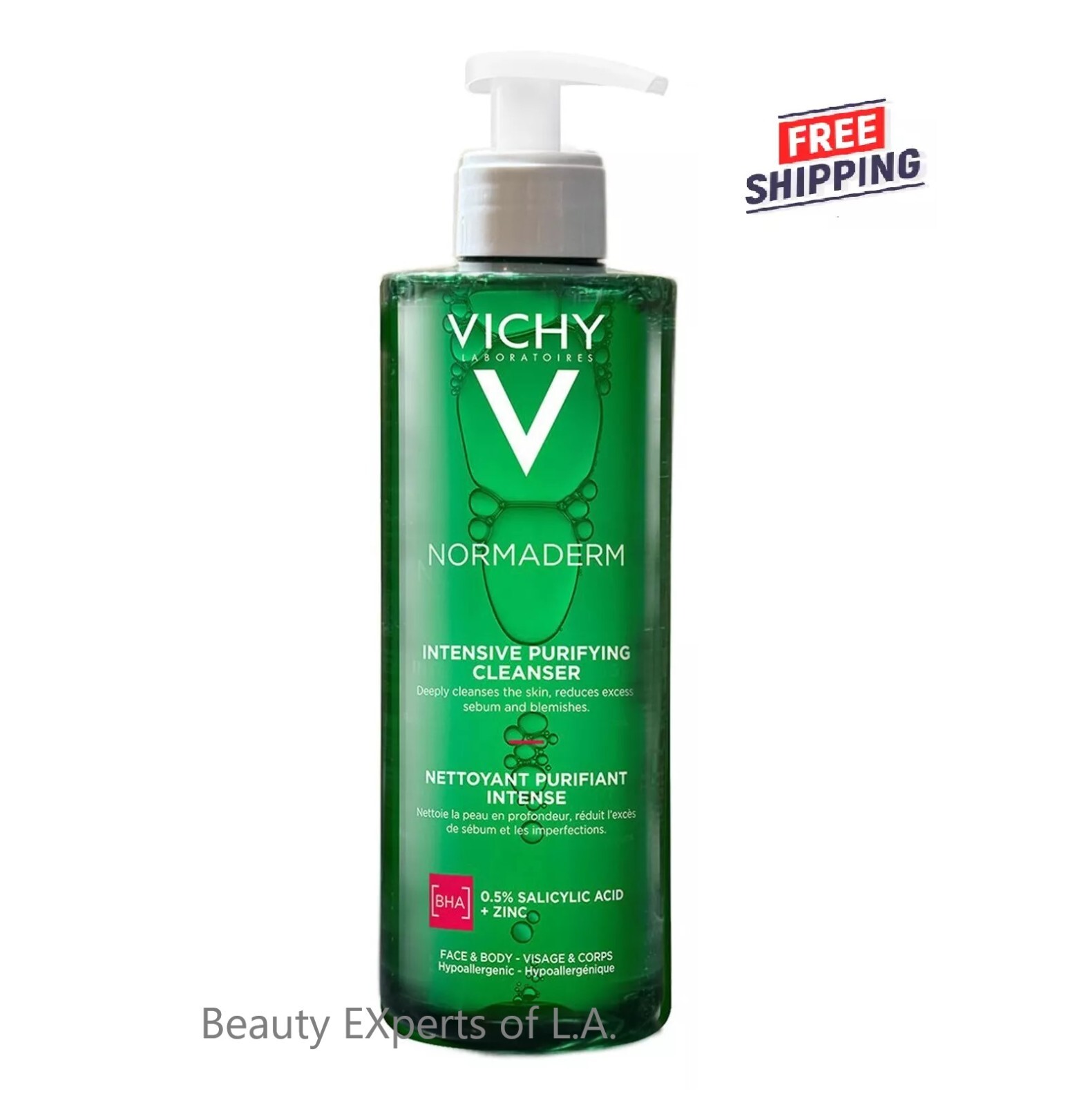 Vichy Normaderm Phytosolution Intense Purifying Gel 400ml Exp 07/2027