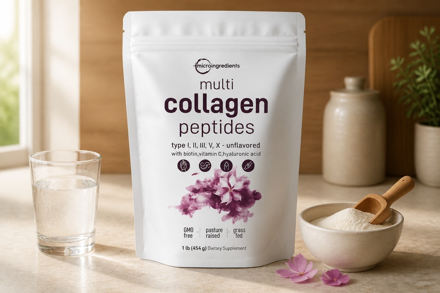 MicroIngredients Multi Collagen PEPTIDES.