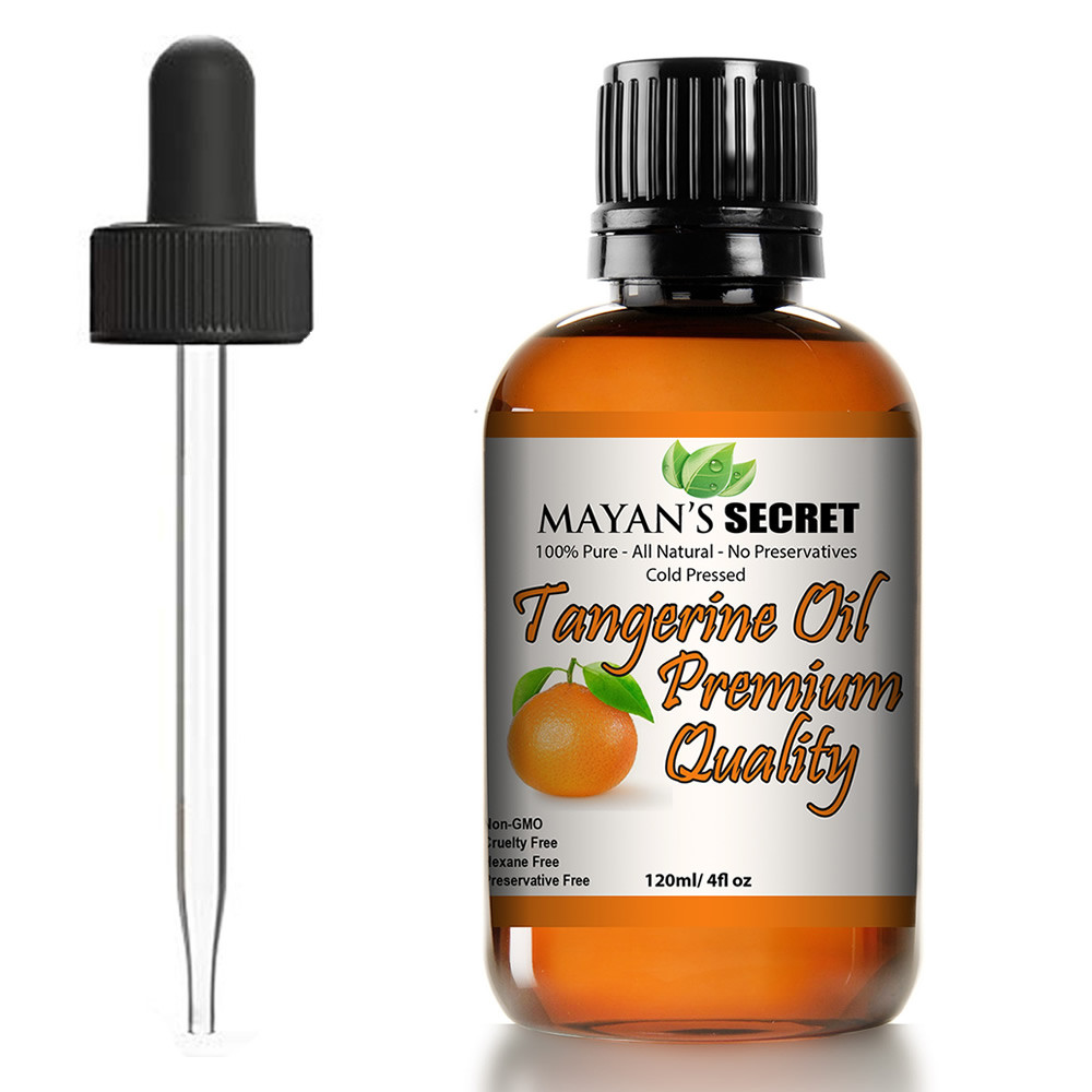100% Pure Virgin Tangerine , Best Therapeutic Grade Essential Huge 4 ouces
