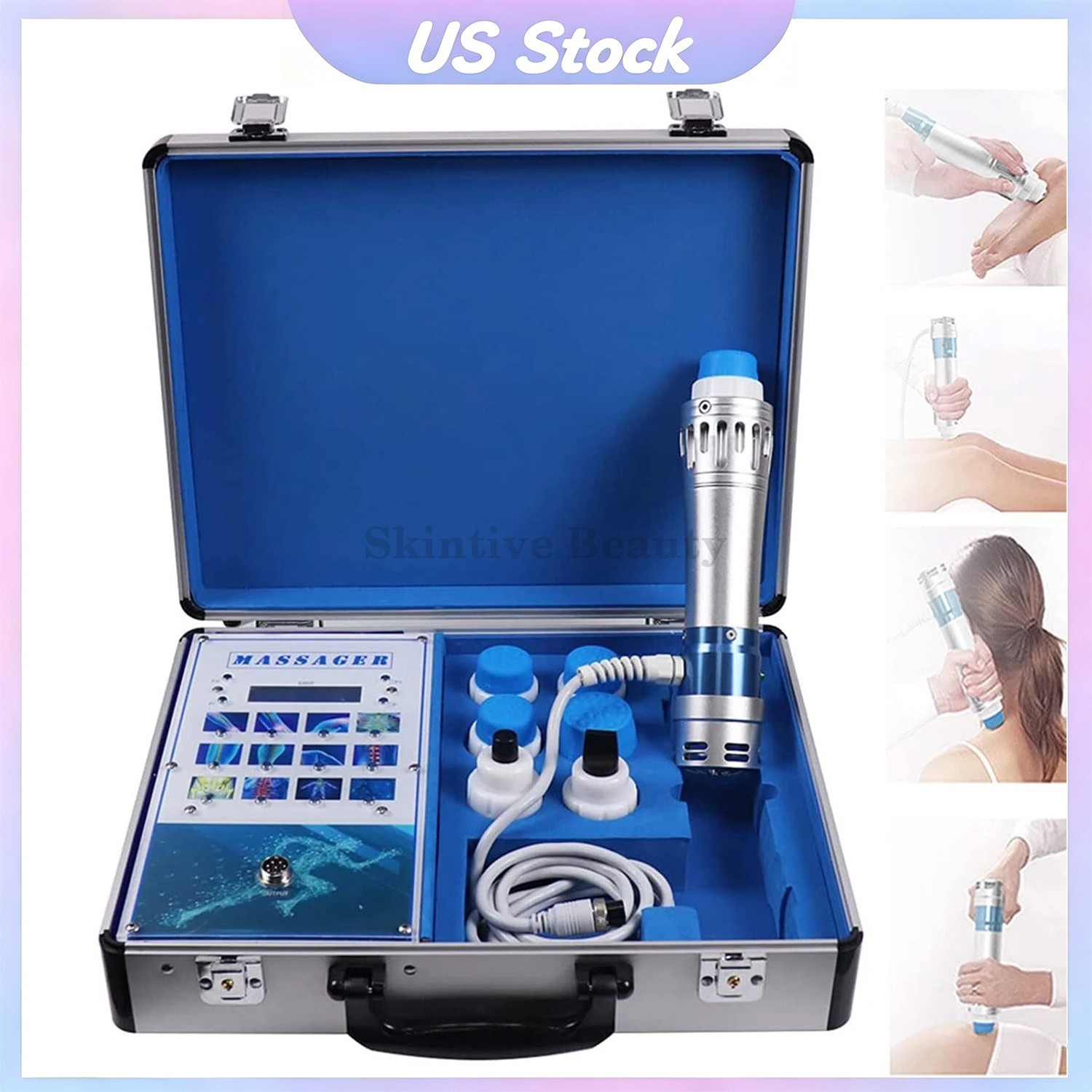2026 Shockwave Therapy Machine Body Massage For Muscle Pain Removal ED Treatment