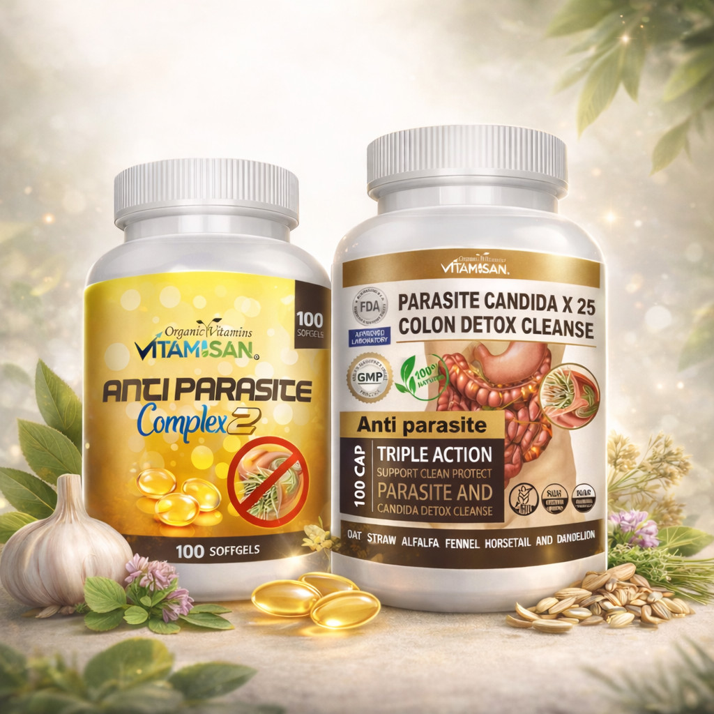 Intestinal Parasite Cleanse Detox Dietary Capsules Supports Digestion Free