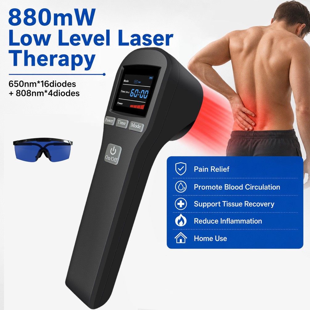 LLLT Cold Laser Therapy Physiotherapy Machine for Arthritis Pain Relief 20Diodes