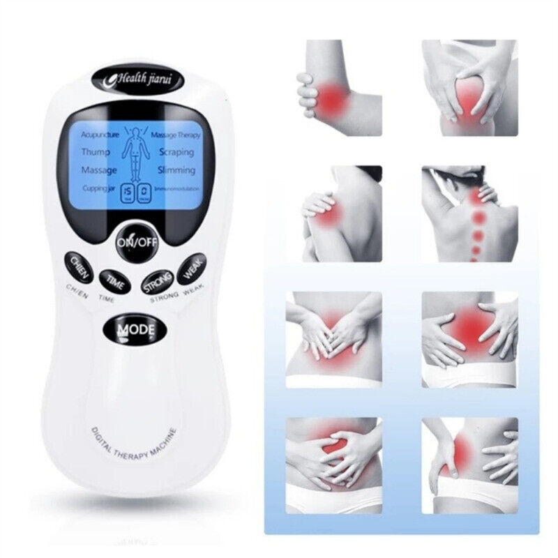 Digital Tens Unit Machine Pulse Massager Muscle Stimulator Therapy Pain Relief