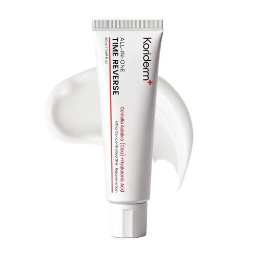 Koriderm Time Reverse Cream, 50ml Soothing Nourishing Lotion For All Skin Types