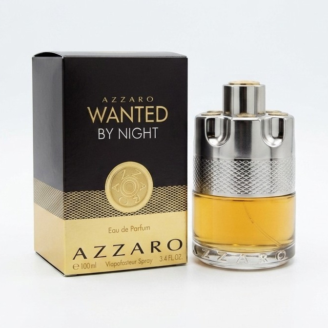 Azzaro Wanted By Night Eau de Parfum Spray, Regular Size 3.4 fl oz