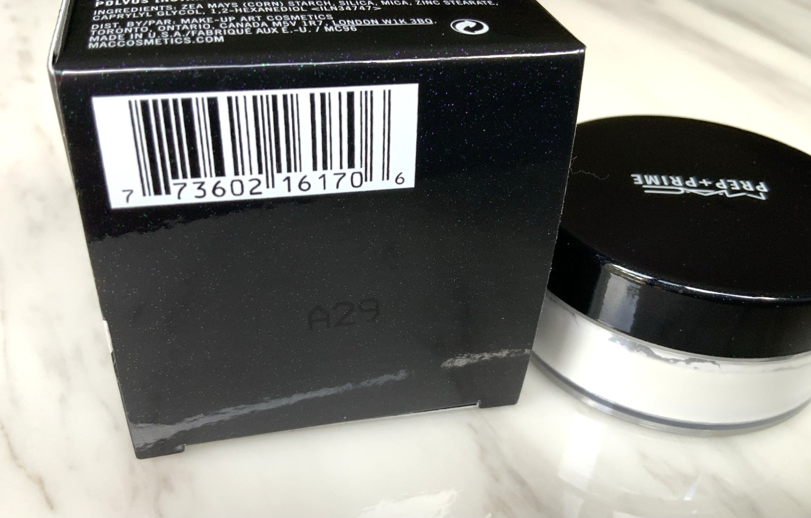 MAC Prep + Prime Transparent Finishing LOOSE Powder – 0.32oz/9g – Full Size NIB