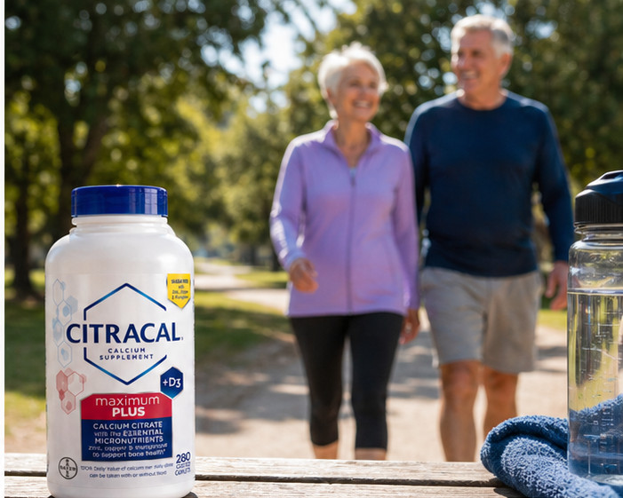 2-Pack Citracal Maximum Plus Calcium Citrate + D3, 280 Caplets