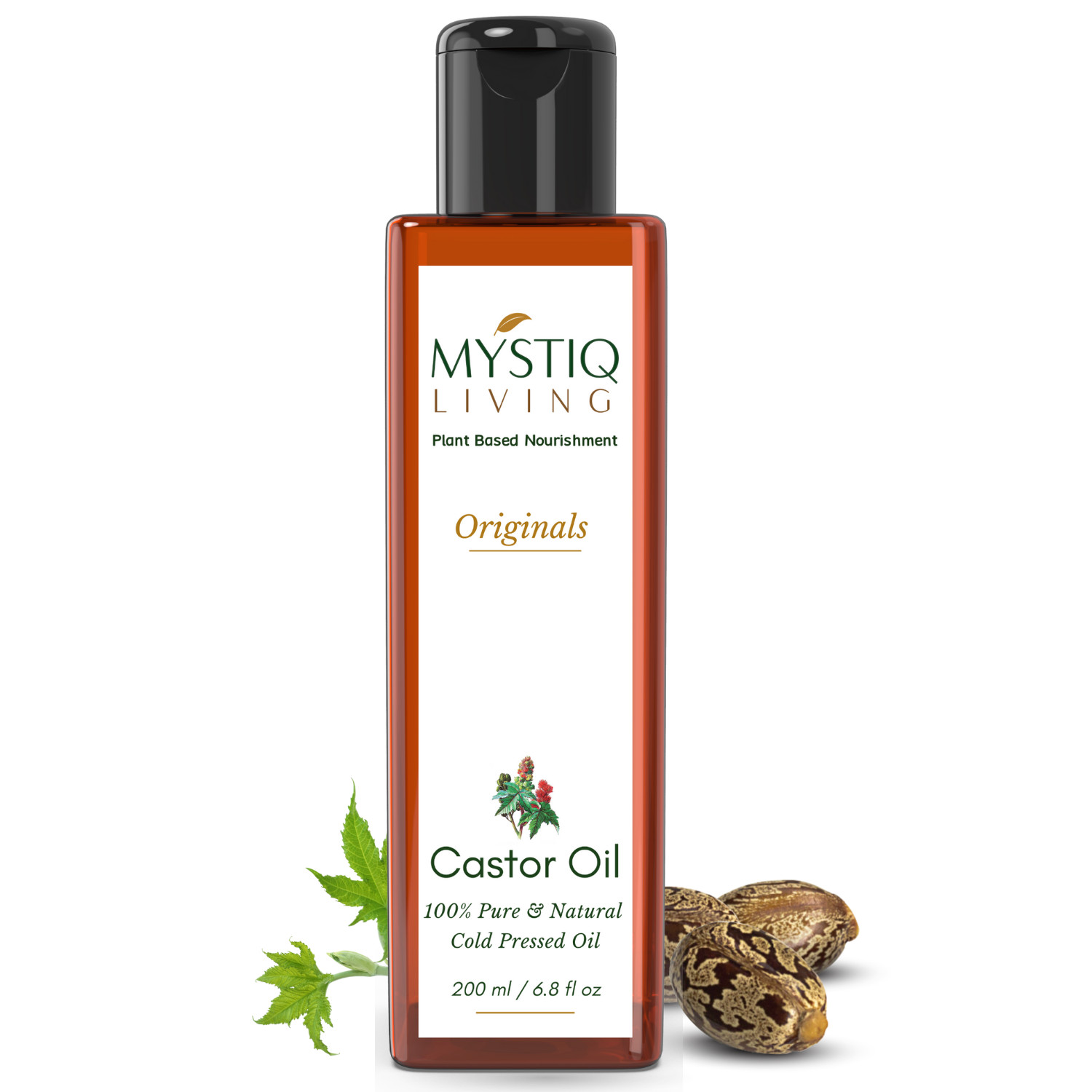 Mystiq Living Originals – Castor Oil – 200 ML